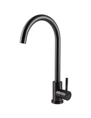 Смеситель для кухни Ecomix Stella STE-203S-GP нержавеющая сталь