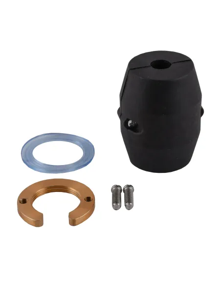 Змішувач для кухні Ecomix Stella STL-2031-GP нержавіюча сталь, з душовою насадкою