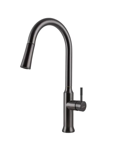 Смеситель для кухни Globus Lux Alpen SBT1-2033-S-GP нержавеющая сталь