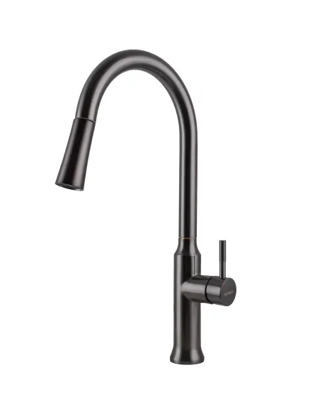 Смеситель для кухни Globus Lux Alpen SBT1-2033-S-GP нержавеющая сталь