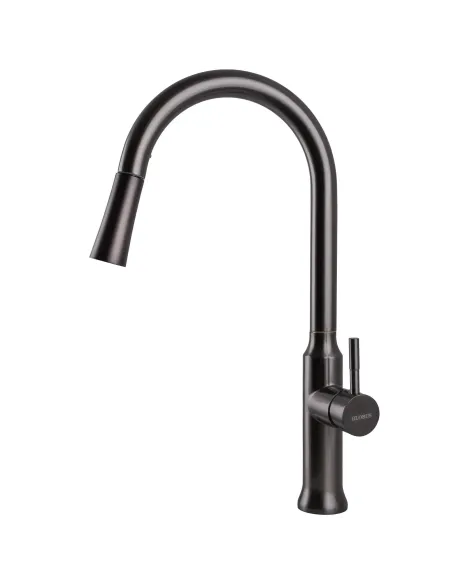 Смеситель для кухни Globus Lux Alpen SBT1-2033-S-GP нержавеющая сталь