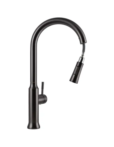 Смеситель для кухни Globus Lux Alpen SBT1-2033-S-GP нержавеющая сталь