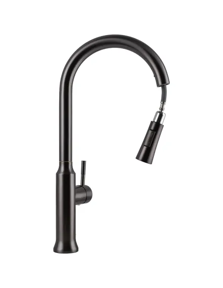 Смеситель для кухни Globus Lux Alpen SBT1-2033-S-GP нержавеющая сталь