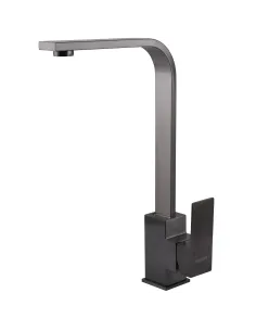 Змішувач для кухні Globus Lux Kubus SKU-203S-GP нержавіюча сталь