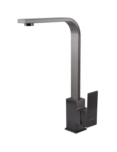 Смеситель для кухни Globus Lux Kubus SKU-203S-GP нержавеющая сталь