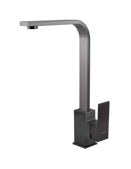 Змішувач для кухні Globus Lux Kubus SKU-203S-GP нержавіюча сталь