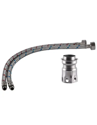 Смеситель для умывальника Globus Lux Kubus SKU-101 нержавеющая сталь