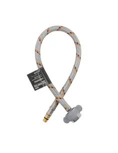 Шланг для змішувача Raftec М10х1/2 дюйми, 0.4 метри, нержавіюча сталь.