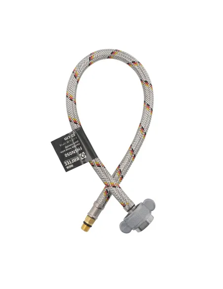 Шланг для змішувача Raftec М10х1/2 дюйми, 0.4 метри, нержавіюча сталь.