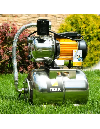 Насосная станция Tekk Haus BS 1100 Inox 24L Inox 1,1 кВт, бак 24 литра