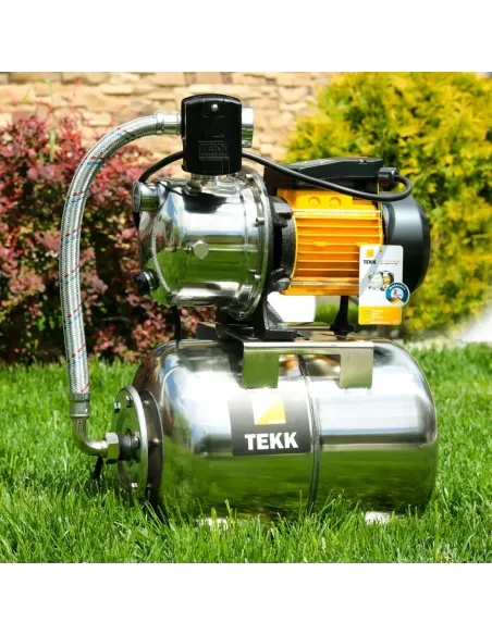Насосная станция Tekk Haus BS 1100 Inox 24L Inox 1,1 кВт, бак 24 литра