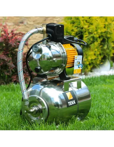 Насосная станция Tekk Haus BS 1100 Inox 24L Inox 1,1 кВт, бак 24 литра