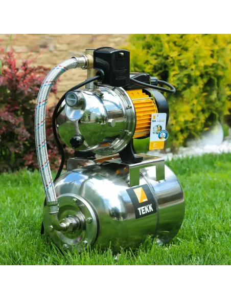 Насосная станция Tekk Haus BS 1100 Inox 24L Inox 1,1 кВт, бак 24 литра