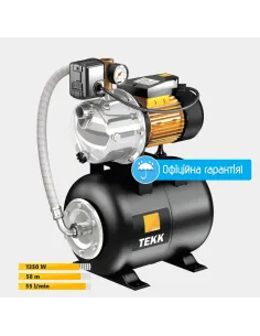 Насосна станція Tekk Haus BS 1100 Inox 24L black 1,1 кВт, бак 24 літри
