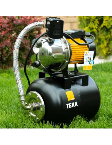 Насосная станция Tekk Haus BS 1100 Inox 24L black 1,1 кВт, бак 24 литра