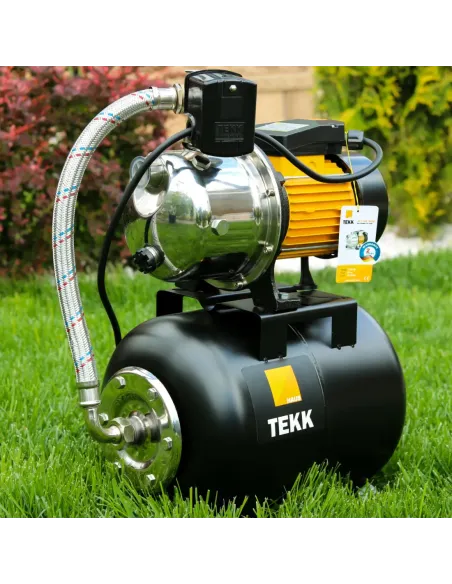 Насосна станція Tekk Haus BS 1100 Inox 24L black 1,1 кВт, бак 24 літри