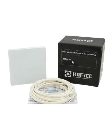 Терморегулятор для теплого пола Raftec R608W сенсорный, программируемый