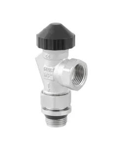 Клапан запорный для радиатора Raftec AXKPT11 осевой, 1/2х1/2 дюйма