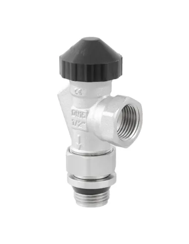 Клапан запорный для радиатора Raftec AXKPT11 осевой, 1/2х1/2 дюйма