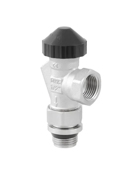 Клапан запірний для радіатора Raftec AXKPT11 осьовий, 1/2х1/2 дюйми.