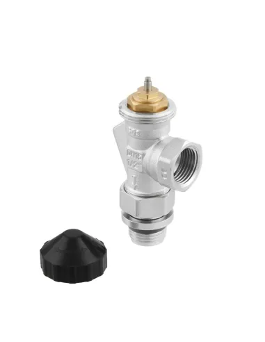 Клапан запорный для радиатора Raftec AXKPT11 осевой, 1/2х1/2 дюйма