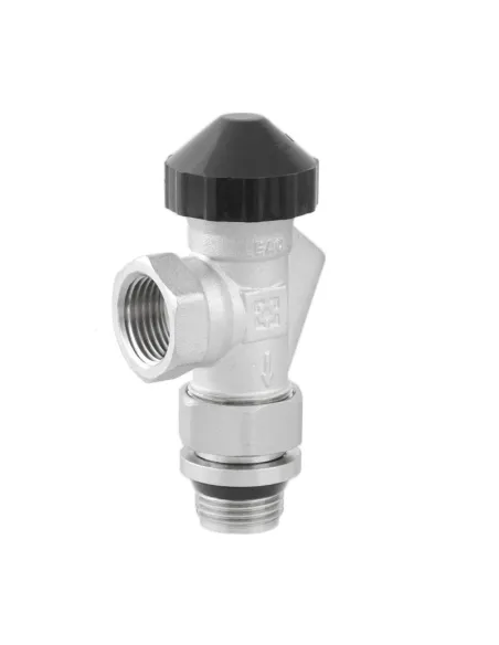 Клапан запорный для радиатора Raftec AXKPT11 осевой, 1/2х1/2 дюйма