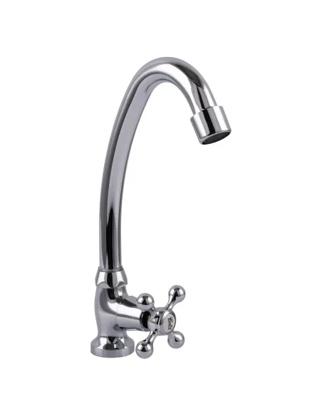 Монокран для умивальника Globus Lux GLHI-1051-BR, хром