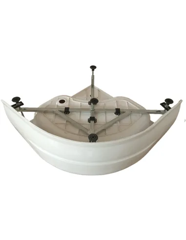 Душова кабіна з високим піддоном Bravo Jamno H90MS, напівкругла