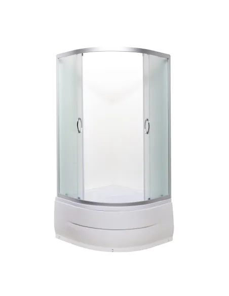 Душова кабіна з високим піддоном Bravo Jamno H90MS, напівкругла