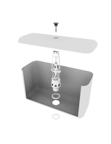 Зливний клапан з регулюванням Optimum OPTI 0410