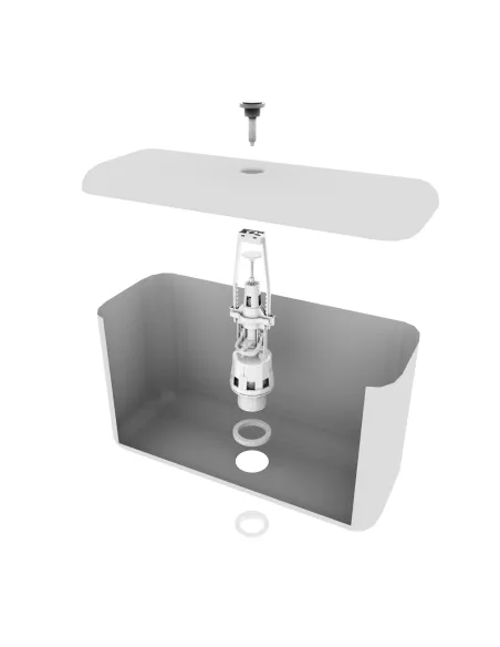 Зливний клапан з регулюванням Optimum OPTI 0410