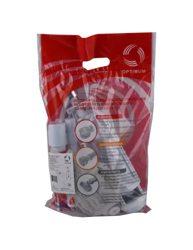 Запорная арматура на унитаз Optimum OPTI 1010 с клапаном боковой подачи