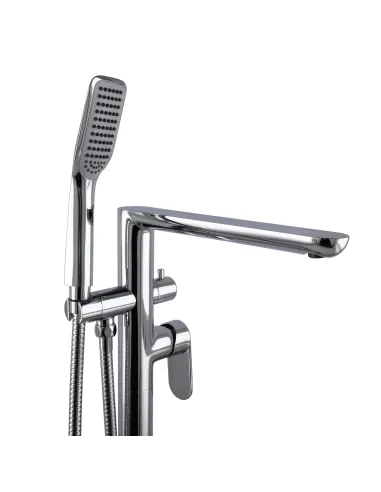Змішувач для ванни Topaz Barts TB 07113R-H36, підлоговий, з душовим набором