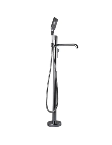 Смеситель для ванны Topaz Moderno TMD-33113R-H78A, напольный, с душевым набором