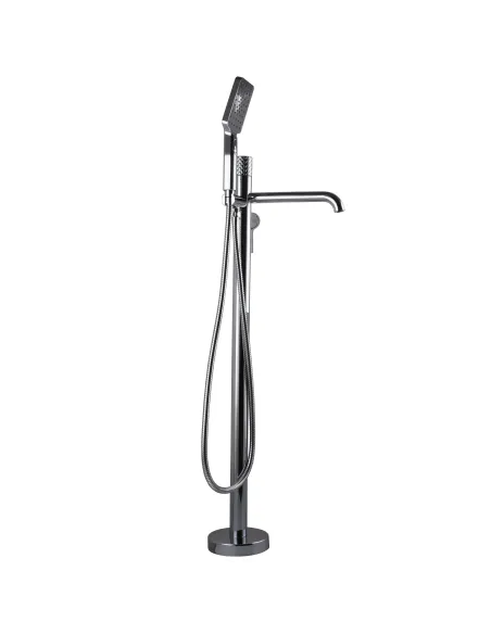 Смеситель для ванны Topaz Moderno TMD-33113R-H78A, напольный, с душевым набором