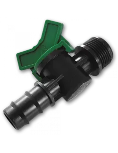 Миникран для капельной ленты Bradas DSWZ09-3416L 16х3/4 дюйма, наружная резьба