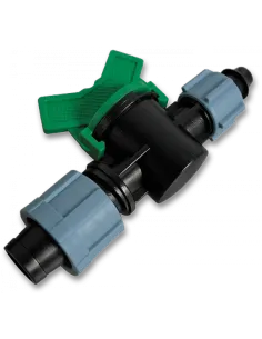 Старт-коннектор Bradas DSTZ02-1701L с миникраном и прижимной гайкой