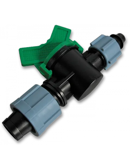 Старт-коннектор Bradas DSTZ02-1701L с миникраном и прижимной гайкой