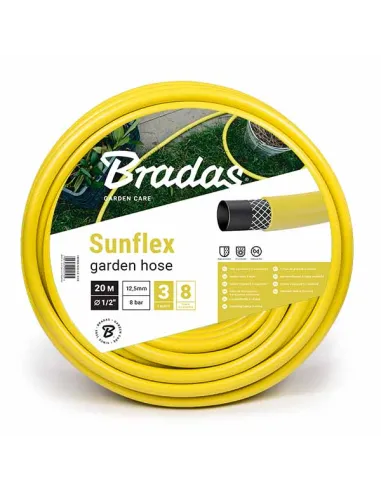 Шланг для полива Bradas Sunflex 1 1/4 дюйма, 50 метров, армированный