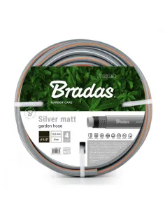 Шланг для полива Bradas Silver Matt 1/2 дюйма, 30 метров, армированный