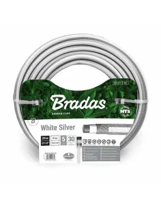 Шланг для полива Bradas NTS White Silver 1/2 дюйма, 20 метров, армированный