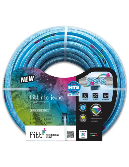 Шланг для полива Bradas NTS Jeans 1/2 дюйма, 20 метров, армированный