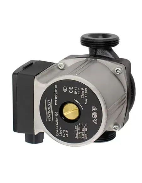 Циркуляційний насос Forwater GPD 25/4-130 із гайками, без кабелю