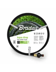 Шланг для поливу, що сочиться Bradas Aqua-Drop Flat 1/2 дюйма, 7.5 метрів