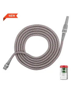 Растягивающийся шланг для полива Bradas Secret Dots White Line 12 метров, комплект