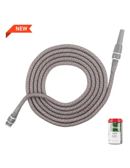 Растягивающийся шланг для полива Bradas Secret Dots White Line 18 метров, комплект