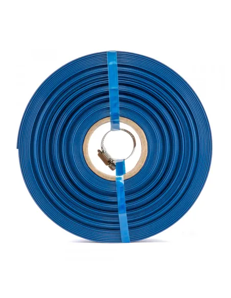 Шланг плоский Bradas Aqua-Flat, PE/EVA 2 дюйма, 30 метров, хомут в комлекте