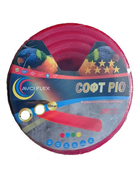 Шланг для поливу Avci Flex Софт Ріо 3/4 дюйми, 50 метрів, армований