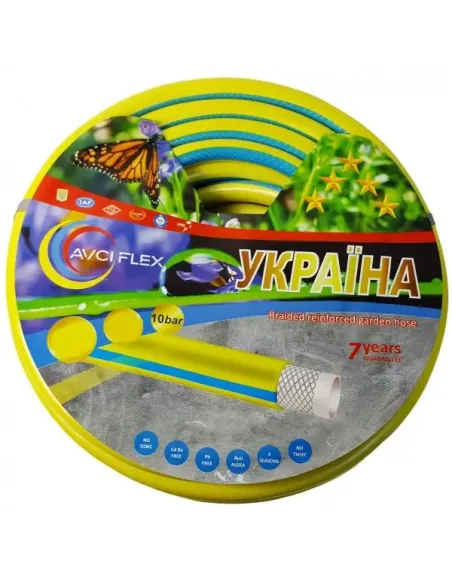 Шланг для полива Avci Flex Украина 3/4 дюйма, 50 метров, армированный