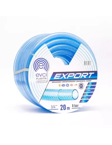 Шланг для поливу EVCI Plastik Export 3/4 дюйми, 50 метрів, армований